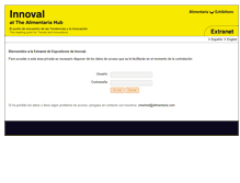 Tablet Screenshot of innoval.alimentaria-bcn.com